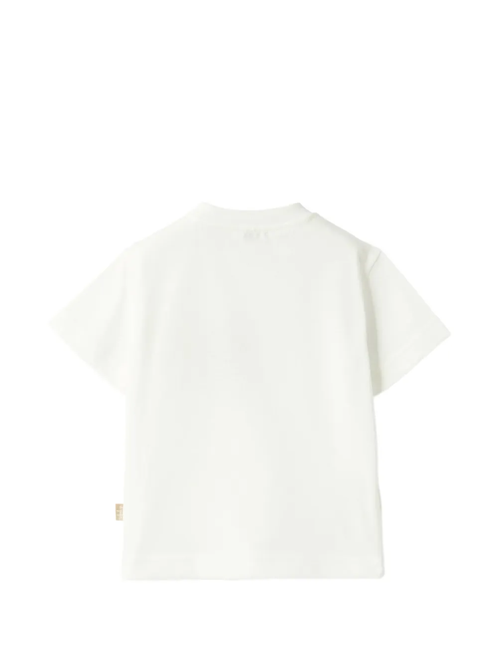 Il Gufo T-shirt met applicatie Wit