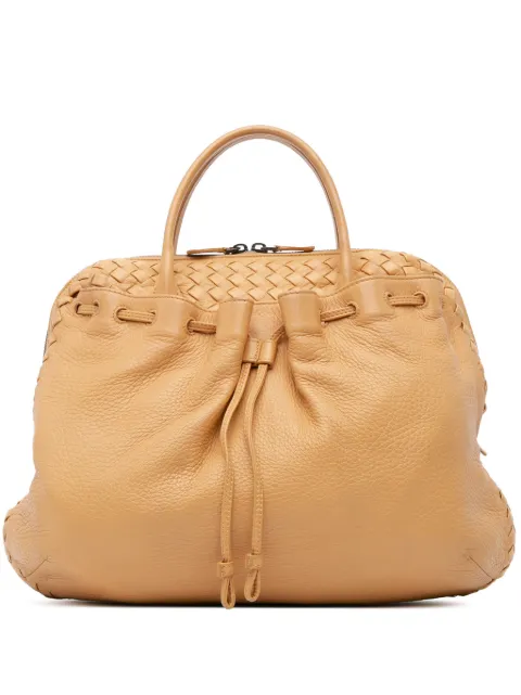 Bottega Veneta Pre-Owned 2008 Intrecciato Trimmed Leather handbag