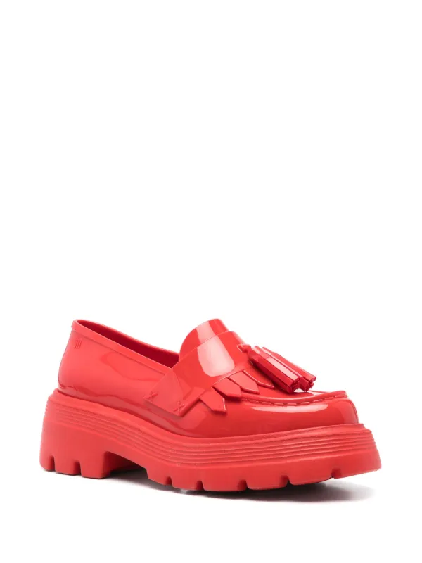 Comme Des Garçons Girl Melissa 55mm ローファー | レッド