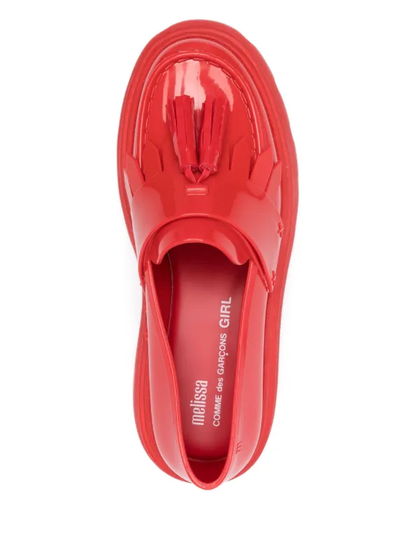 ★MELISSA  X COMME DES GARCONS★GIRL★ Melissa Edition Straw Heels by Comme des Garçons- La Garçonne