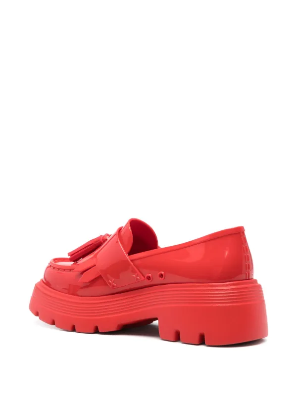 COMME des GARCONS ローファー ビニール コム デ ギャルソン」ブランドのメンズコラボシューズ24秋冬