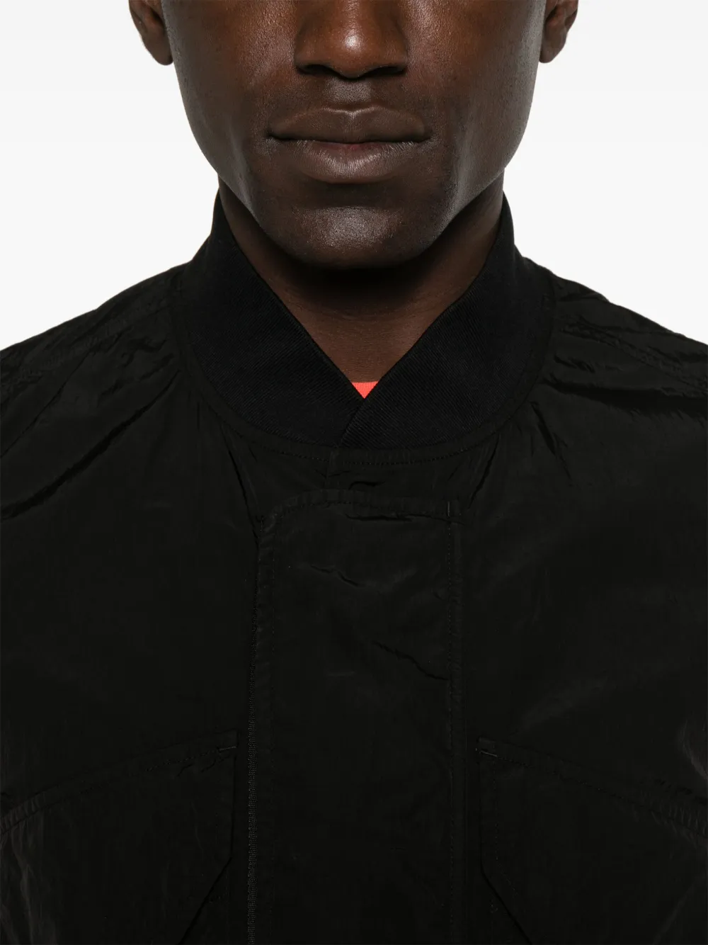 C.P. Company Gilet met Lens-detail Zwart