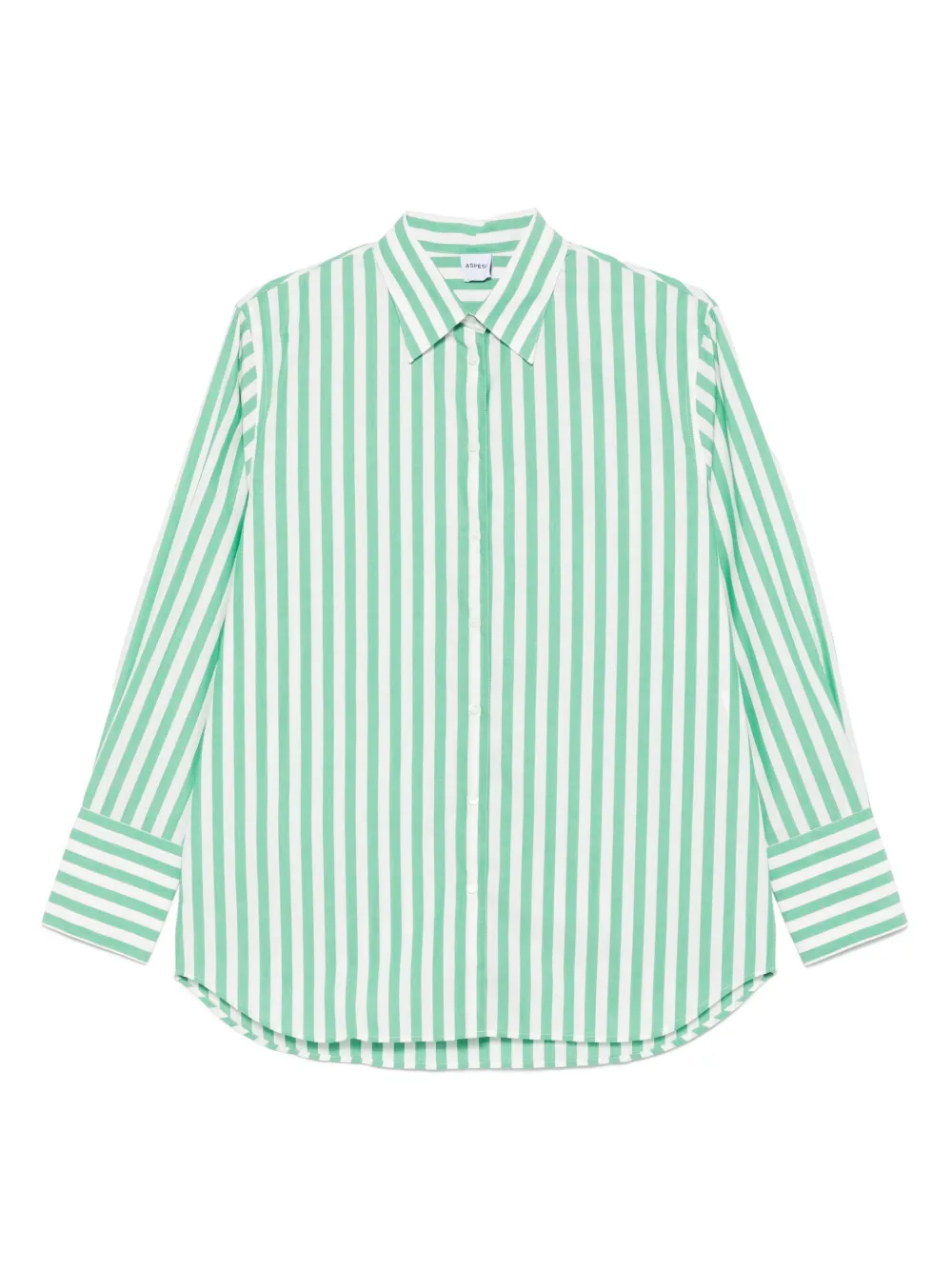 ASPESI Camicia in cotone | verde | Image 1