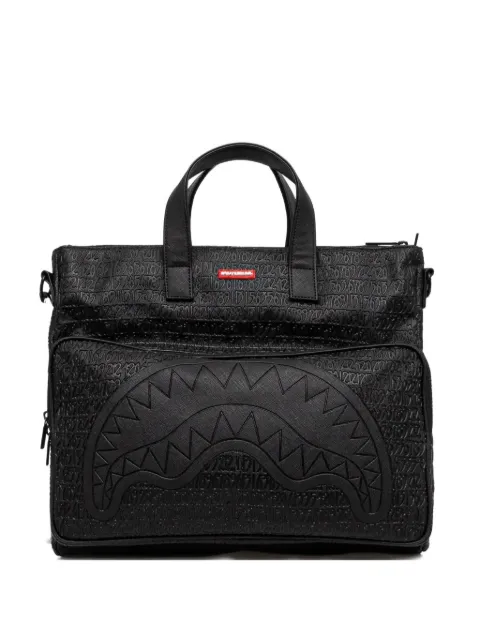 Sprayground logo-embossed travel bag