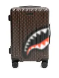 Sprayground Sharks in Paris hard-shell suitcase - Brown