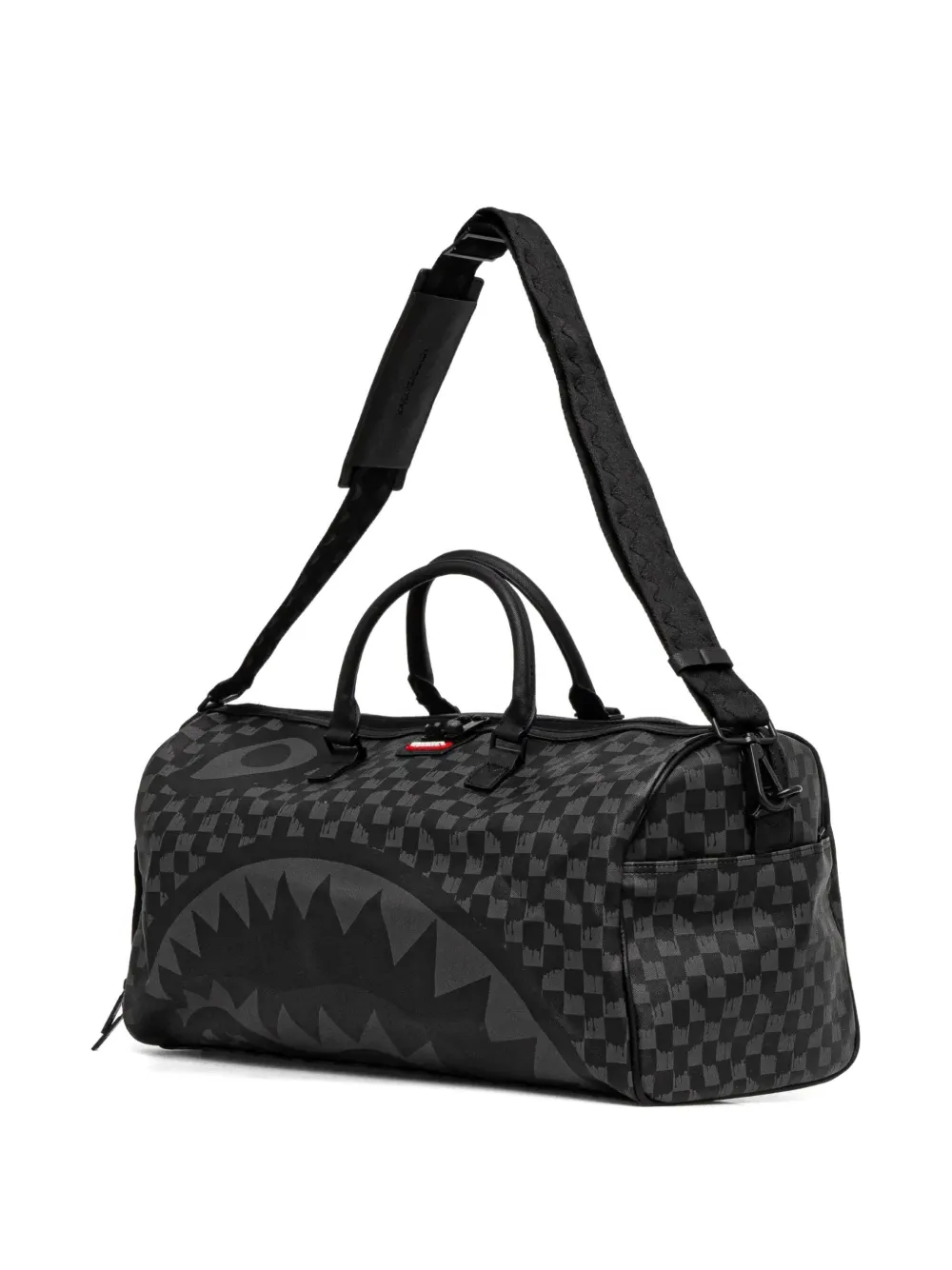 Sprayground Hangover shark-motif check-patterned duffle bag | Mujer | Image 2