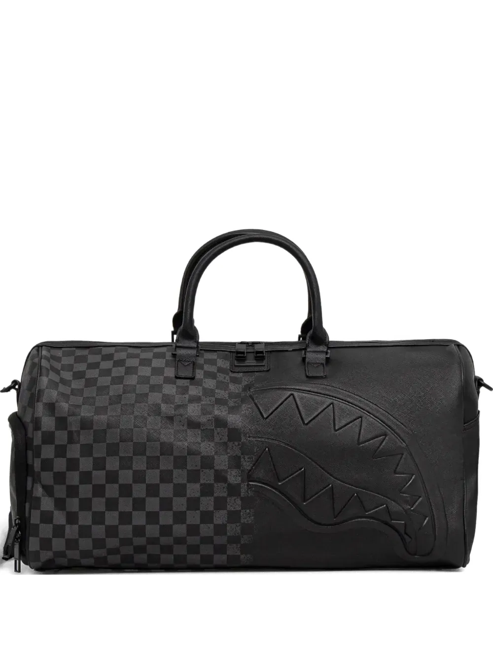 Sprayground Half Spritz checkerboard duffle bag | Black | Image 1