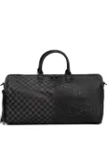 Sprayground Half Spritz checkerboard duffle bag - Black