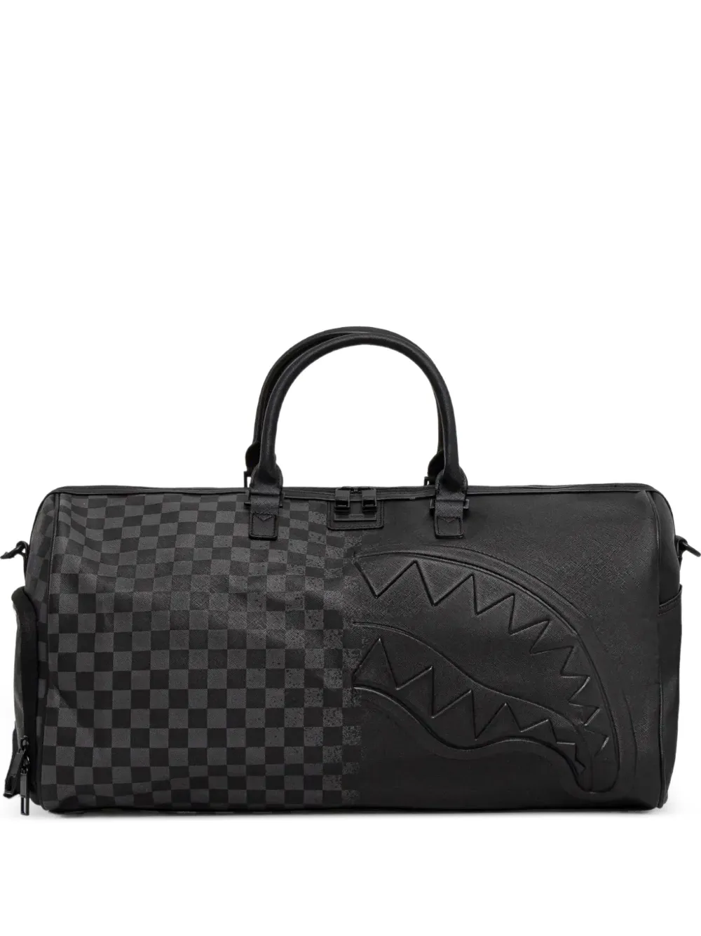Sprayground Half Spritz checkerboard duffle bag | Black | Image 1