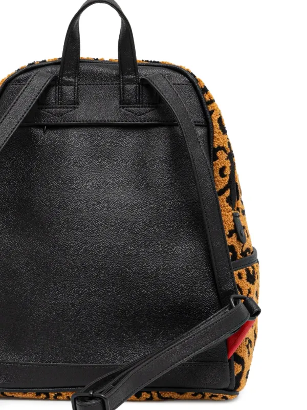 Sprayground The Wild One Savage leopard-print Backpack Brown