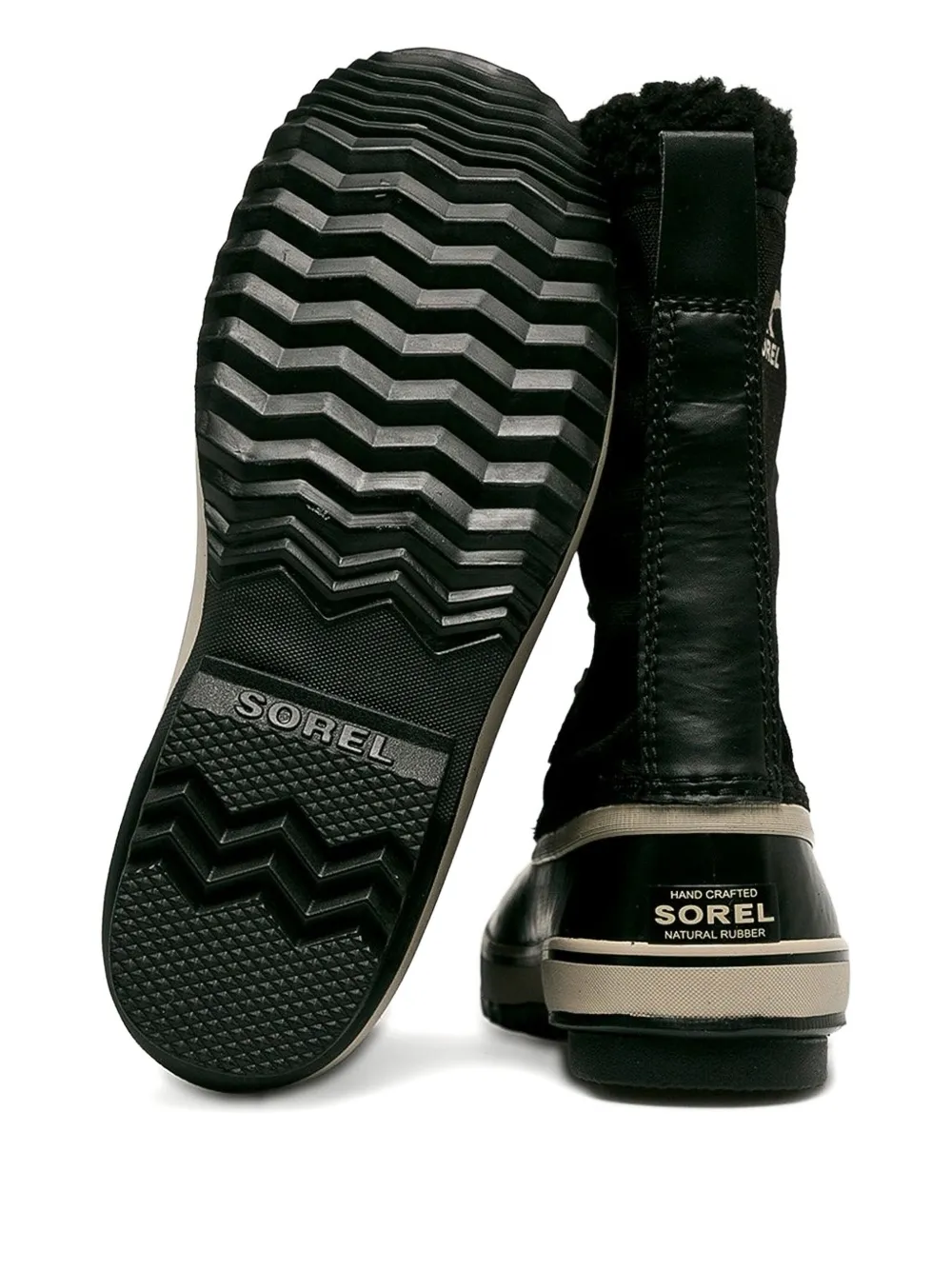 SOREL lace-up calf-length boots Black