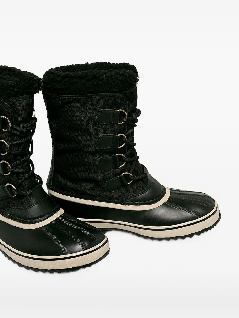 SOREL lace-up calf-length boots Black