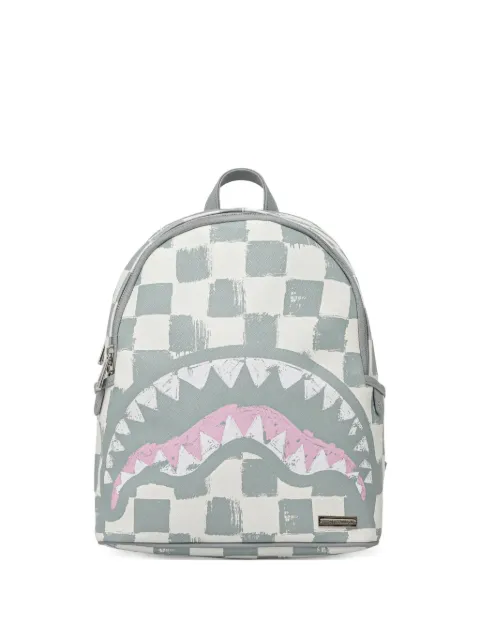 Sprayground shark-print backpack