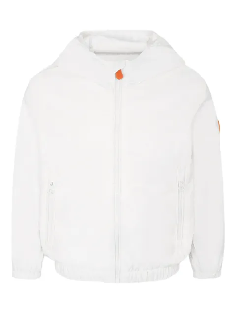 Save The Duck Kids chamarra con capucha y logo