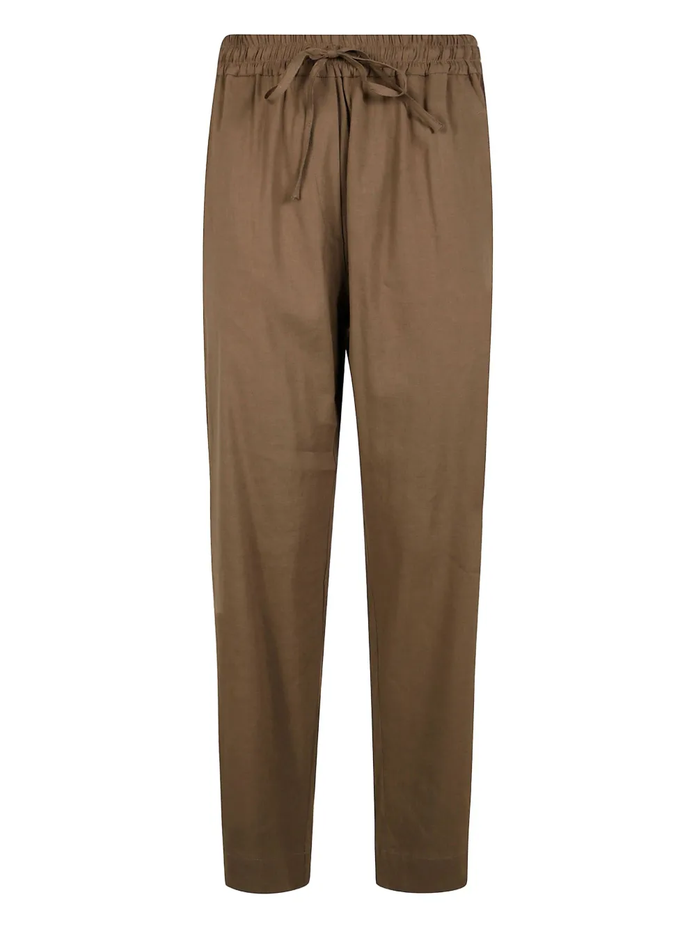 Fabiana Filippi Broek met elastische taille Bruin