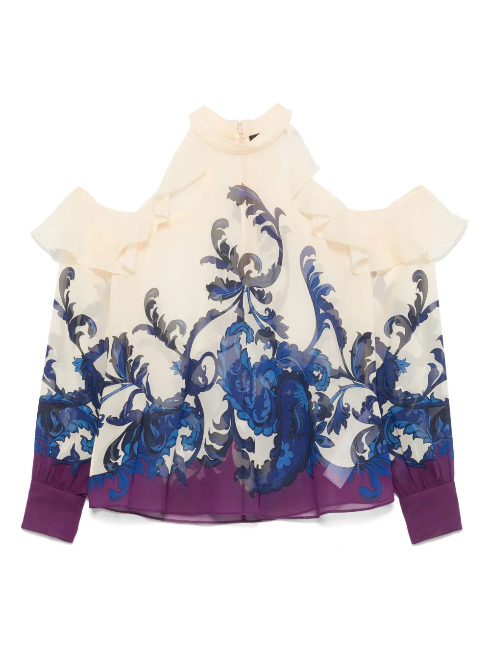 ETRO ペイズリー トップ - ニュートラル ETRO ペイズリー トップ - ニュートラル