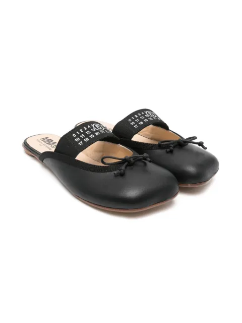 MM6 Maison Margiela Kids Slipper com motivo de números