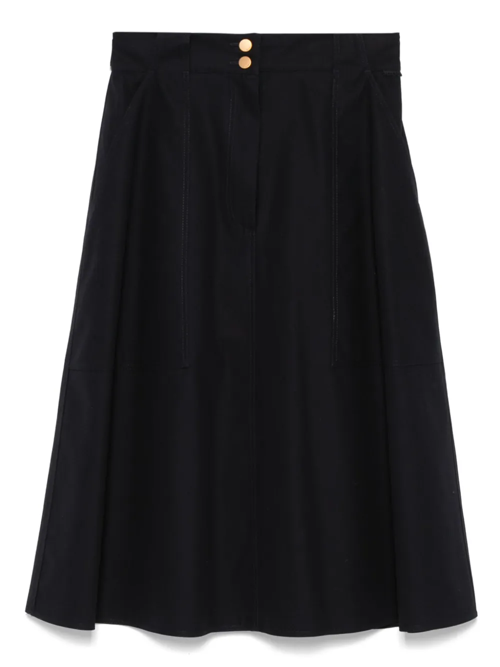 Max Mara Cennare midi-rok Blauw