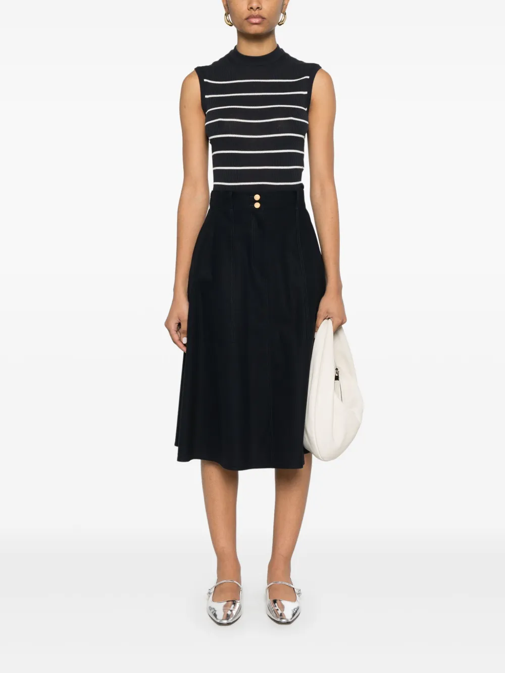 Max Mara Cennare midi-rok - Blauw