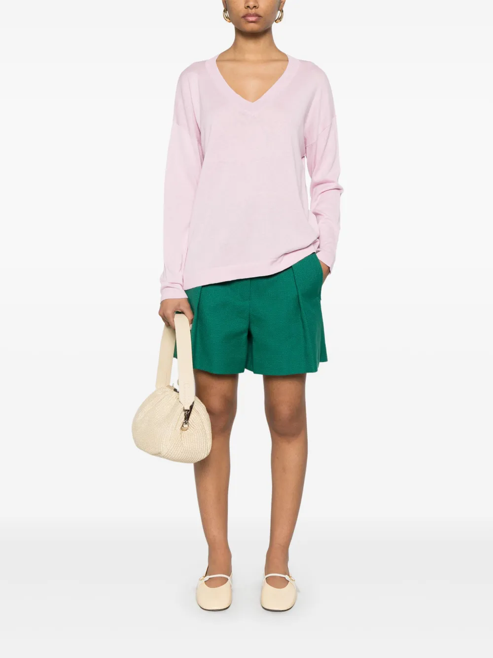 Weekend Max Mara Rania T-shirt Roze