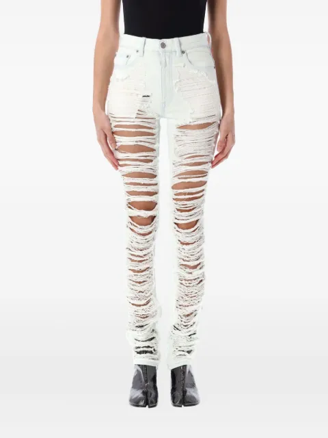 MM6 Maison Margiela distressed skinny jeans