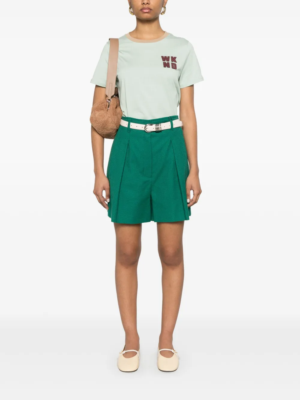 Weekend Max Mara Vello T-shirt Groen