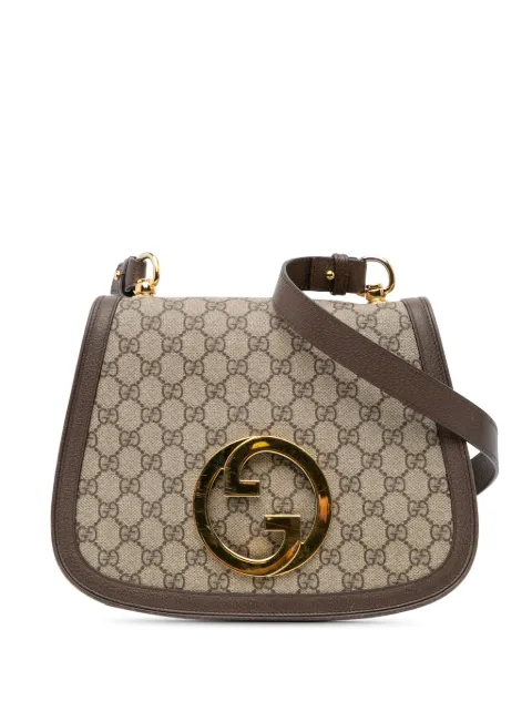 Gucci Pre-Owned 2016-2024 Medium GG Supreme Blondie crossbody bag