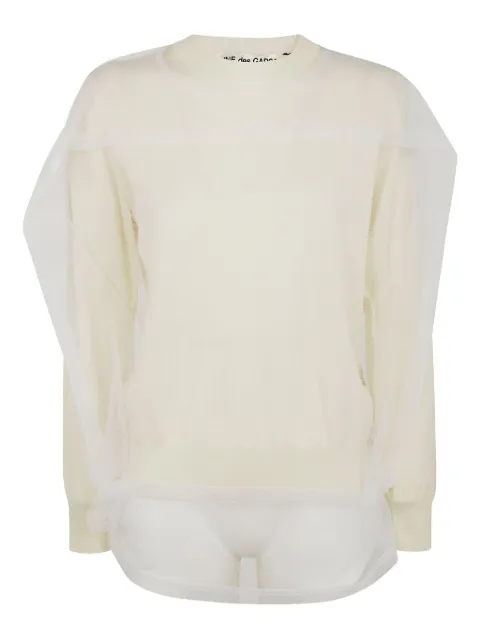 Comme Des Garçons wool sweatshirt 