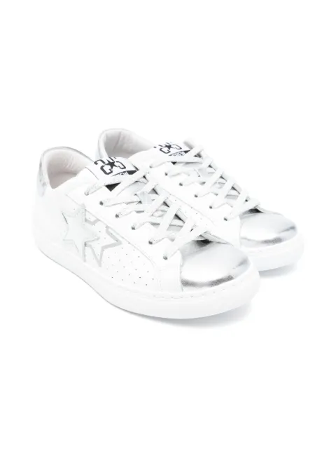 2 Star Kids tenis con parche de estrella