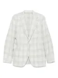 Eleventy checked blazer - Green