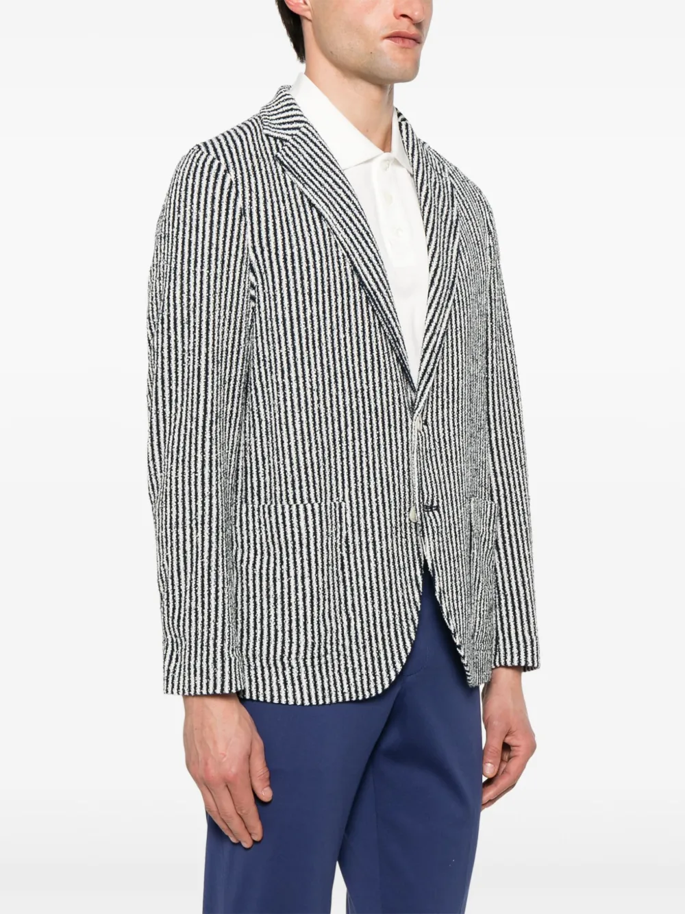 Circolo 1901 Gestreepte blazer Blauw