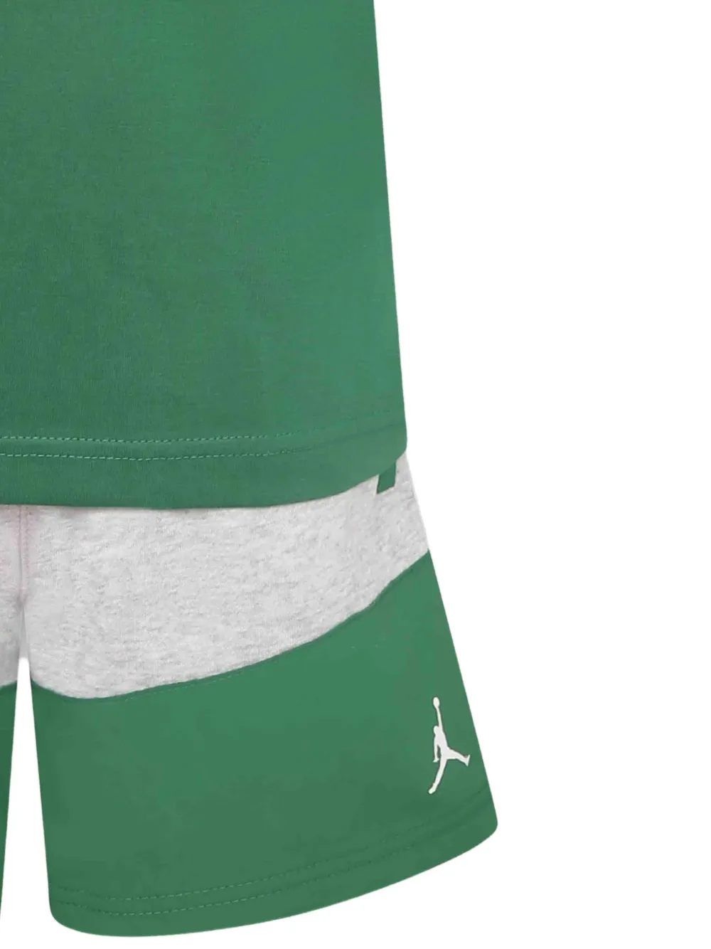 Jordan Kids Shorts met logoprint Groen