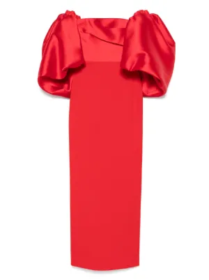 Solace London Lora Midi Dress | Blue | FARFETCH Solace London Lora Midi Dress | Blue | FARFETCH