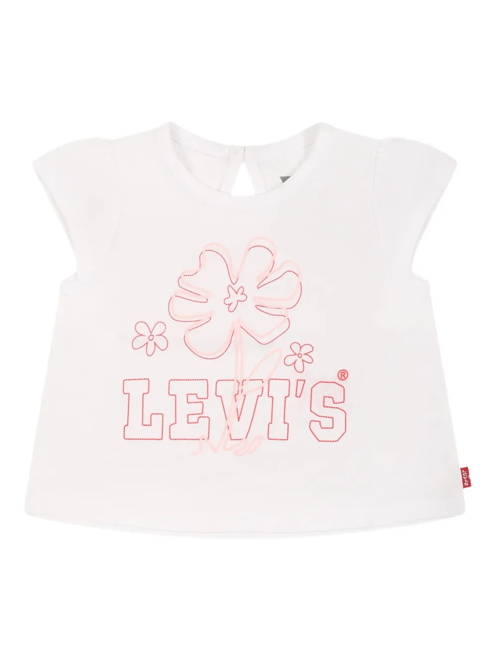 Levi's Kids Bomberjack T-shirt en jeans Rood