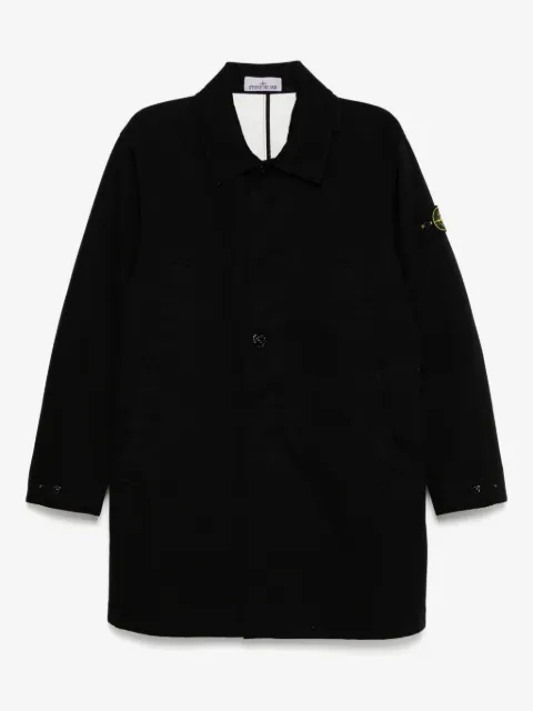 Stone Island cotton trench coat