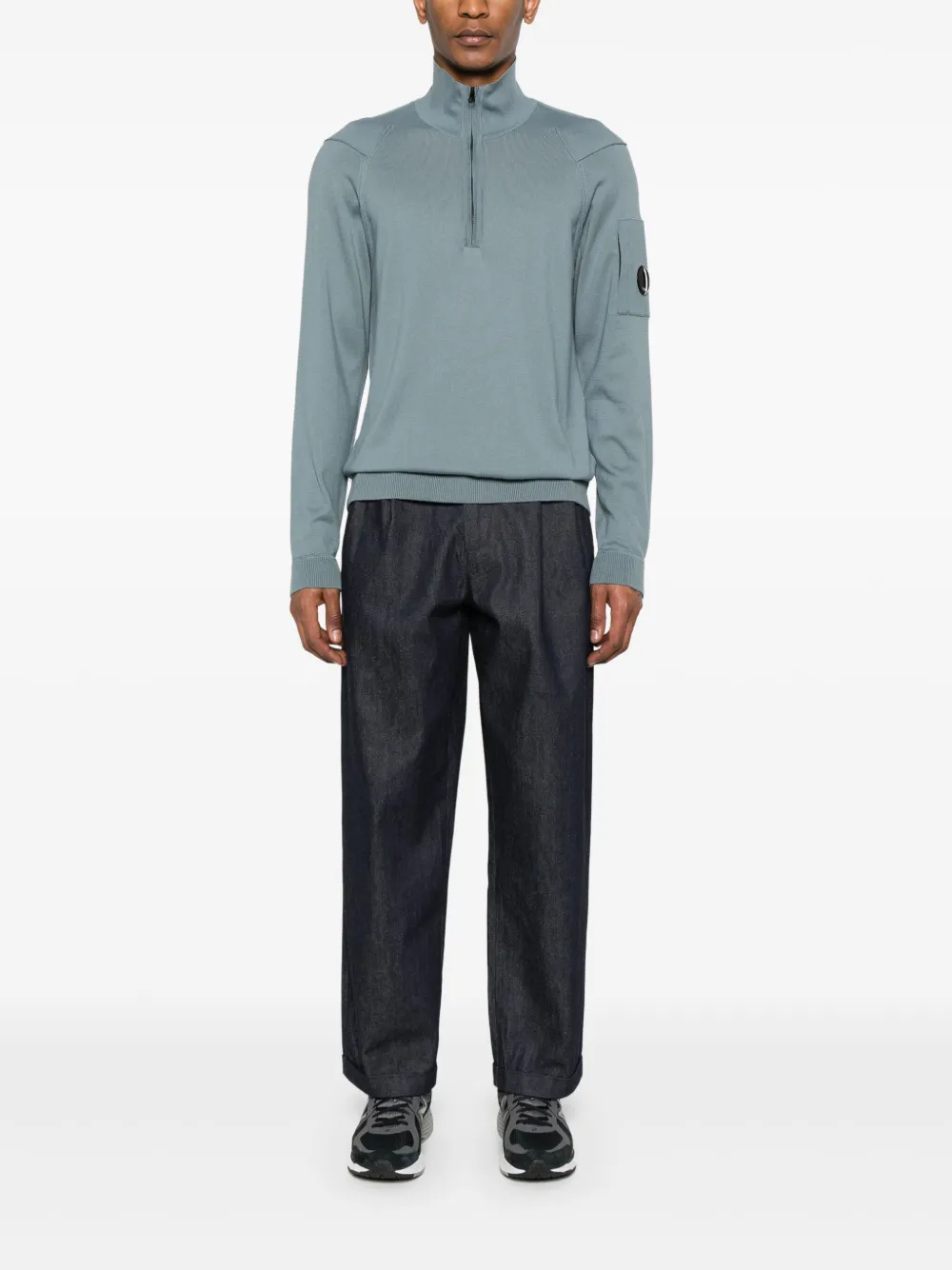 C.P. Company Lens-detail sweater | Knitted Sweaters | Image 2