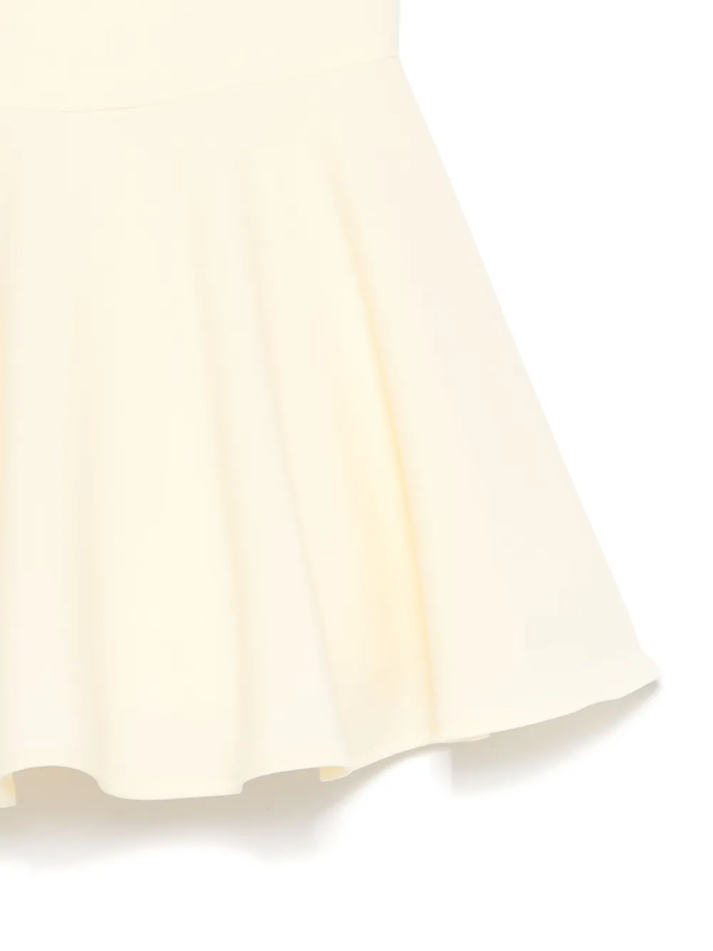 Elisabetta Franchi La Mia Bambina Jurk met bloemenpatch Geel