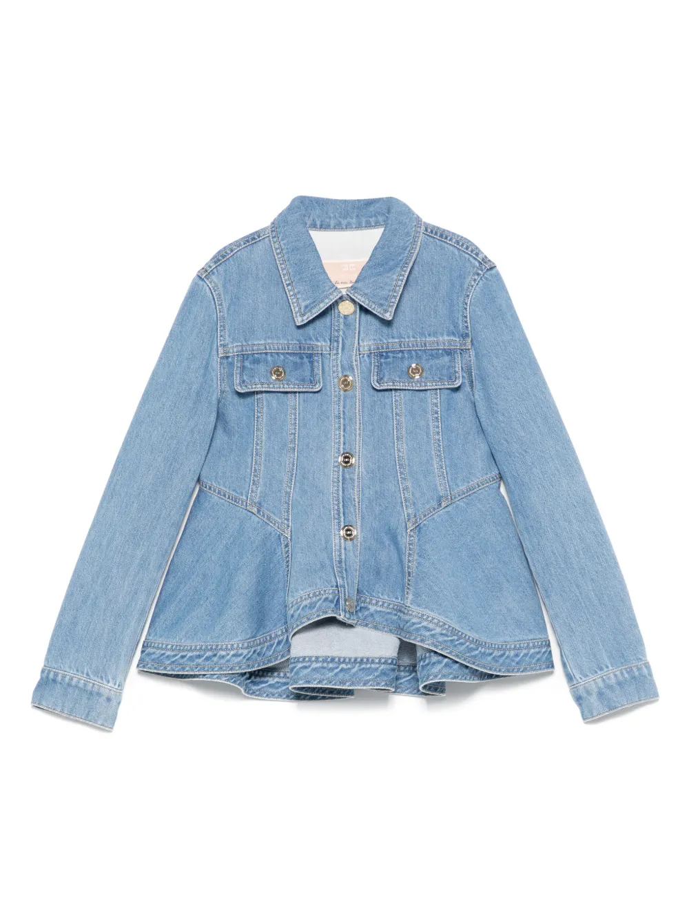 Elisabetta Franchi La Mia Bambina Spijkerjack Blauw