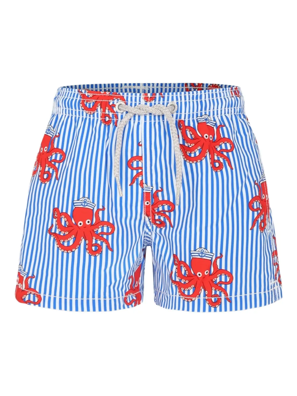 MC2 Saint Barth Kids ストライプ スイムショーツ - ブルー MC2 Saint Barth Kids ストライプ スイムショーツ - ブルー