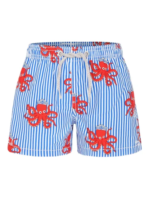 MC2 Saint Barth Kids striped swim shorts 