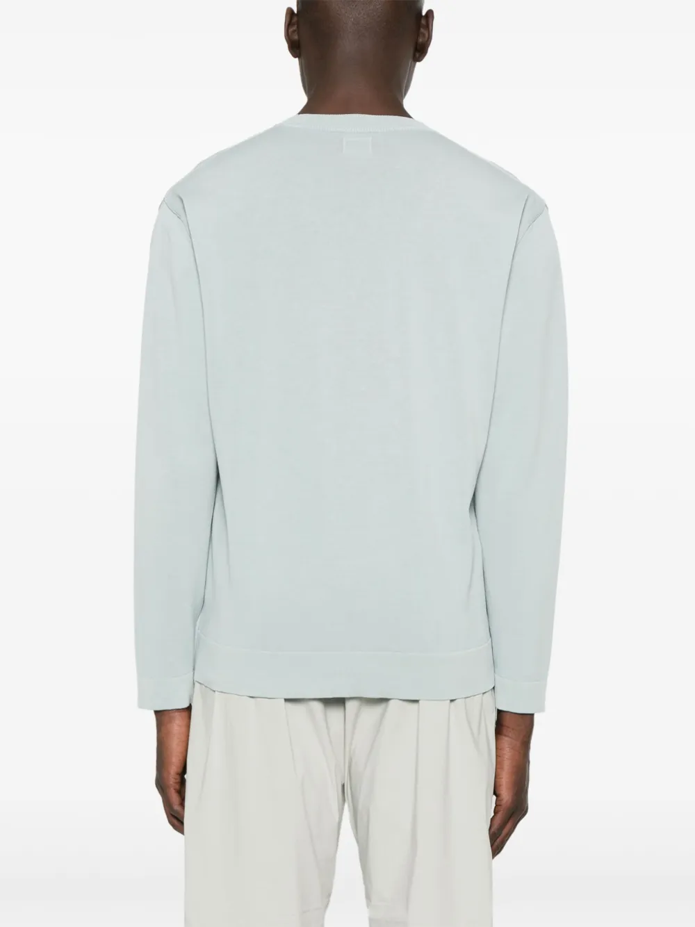 C.P. Company Katoenen crêpe T-shirt Blauw