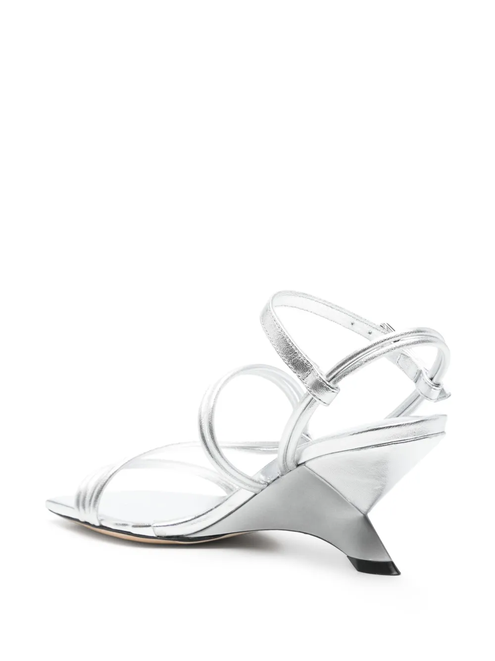 Vic Matie 70mm Show sandals Silver