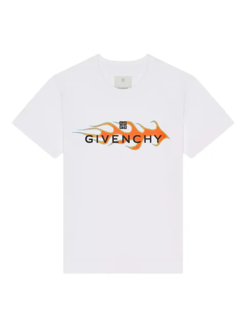 Givenchy Flames Logo T-shirt
