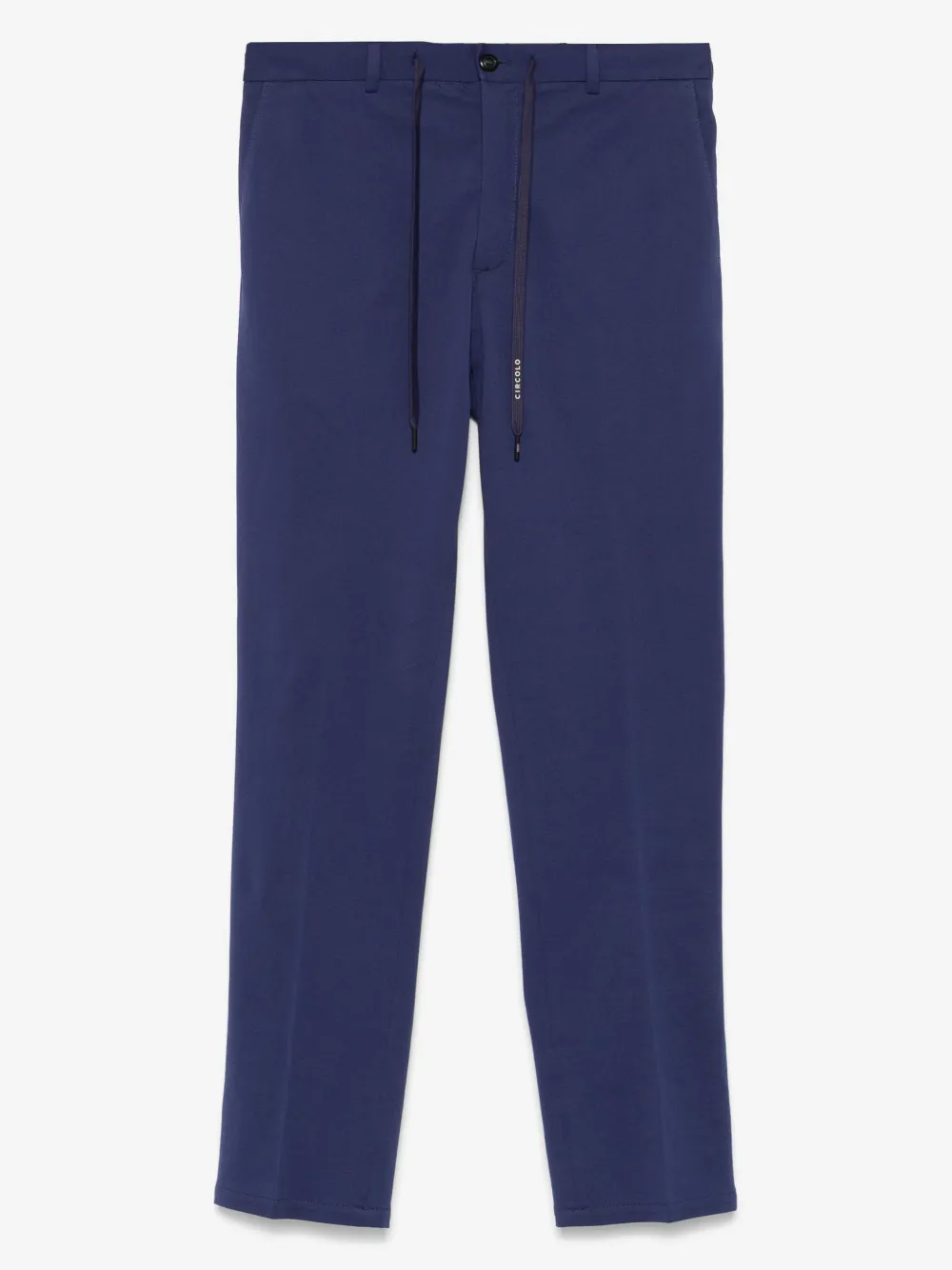 Circolo 1901 piqué-weave trousers | Blue | Image 1