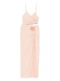 Amen jersey maxi dress - Neutrals