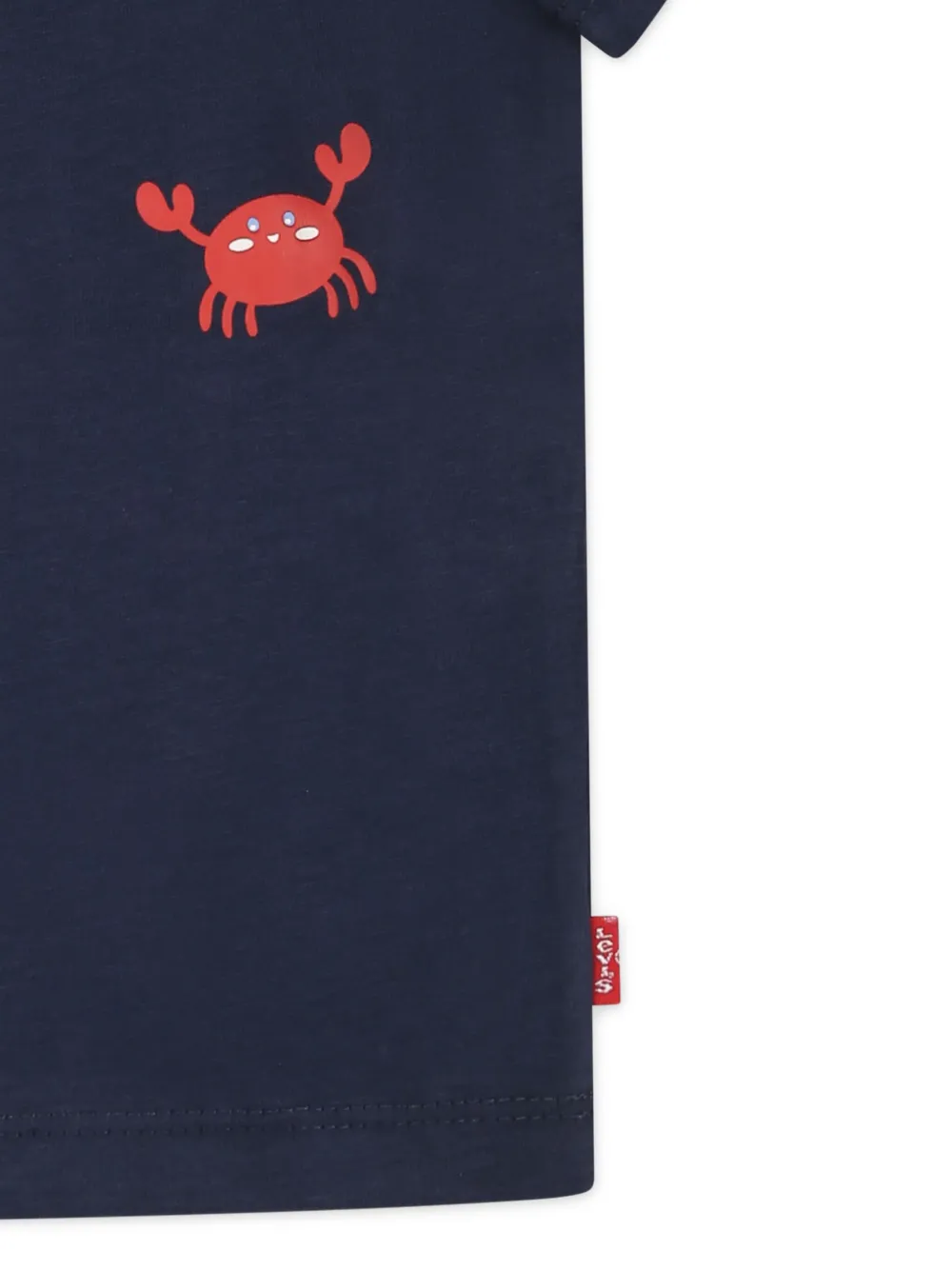 Shop Levi's Cotton T-shirt In Blue