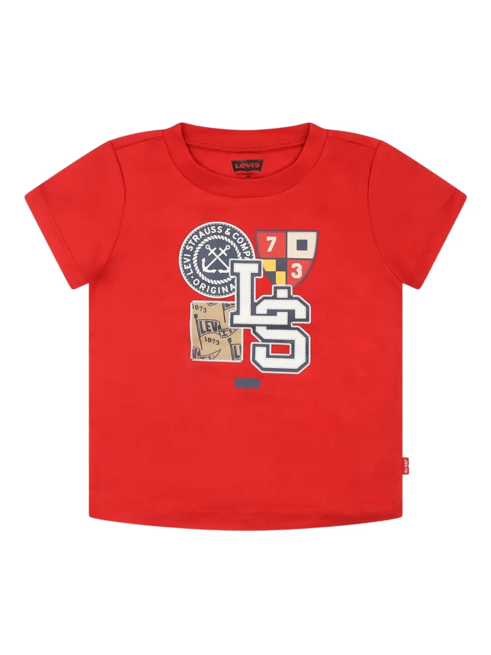 Levi's Kids Bomberjack T-shirt en jeans Wit