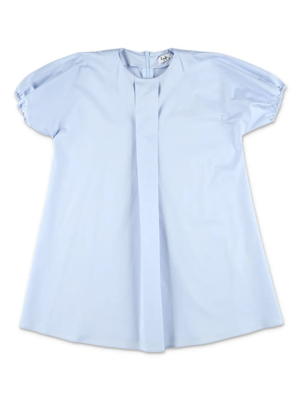Il Gufo Geplooide jurk Blauw