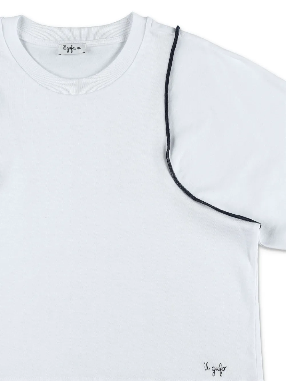 Il Gufo T-shirt met ronde hals Wit