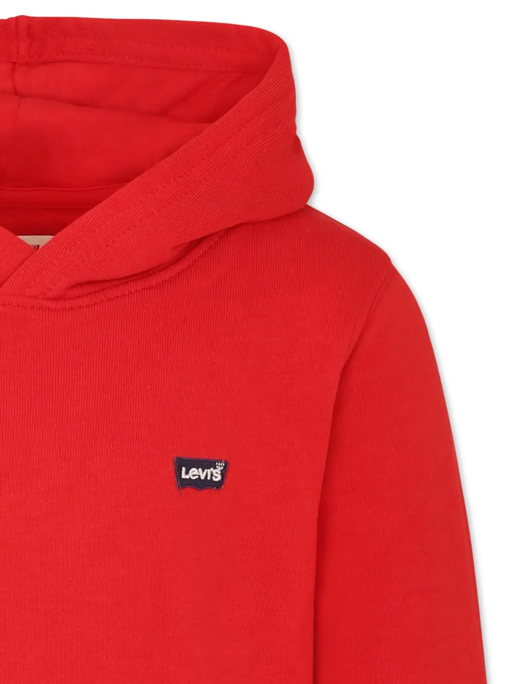 Levi's Kids Hoodie met logopatch Rood
